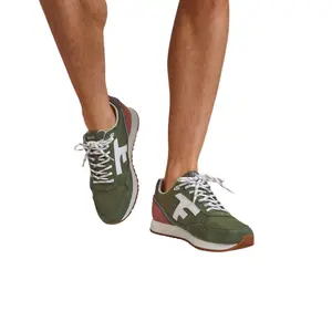 Trainers Faguo Elm Syn Woven Suede image-3