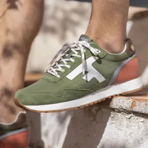 Trainers Faguo Elm Syn Woven Suede image-4