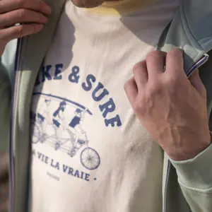 Sweatshirt à capuche coton Faguo Mesnil image-3