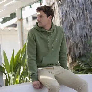 Sweatshirt à capuche coton Faguo Dirac image-1