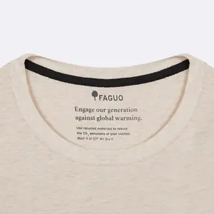 Μπλουζάκι από βαμβάκι Faguo Arcy image-3