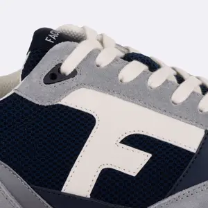 Træningssko af genanvendt polyester og ruskind Faguo Elm image-3