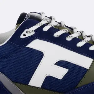 Sneaker aus recyceltem Polyester und Wildleder Faguo Elm image-3