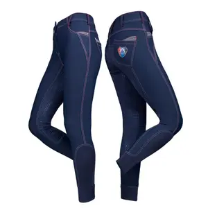 Pantalon équitation full grip femme Fair Play Scarlent Winter image-0