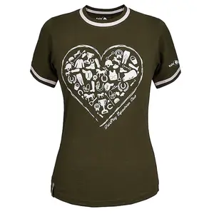 Dames-T-shirt Fair Play Abby Heart image-0