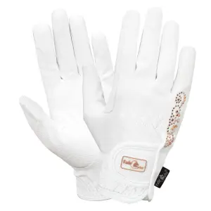 Guantes de equitación de cuero Fair Play Pammy Rosegold image-0