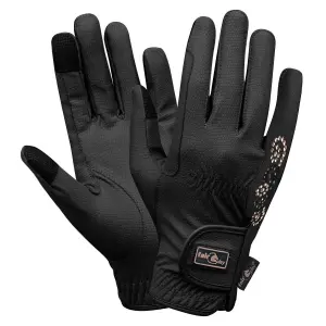 Guantes de equitación de cuero Fair Play Pammy Rosegold image-0