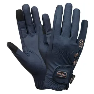 Gants d'équitation en cuir Fair Play Pammy Rosegold image-0