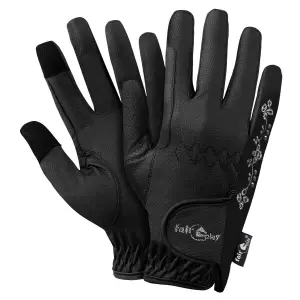 Guantes de equitación de cuero Fair Play Asti Fleur image-0
