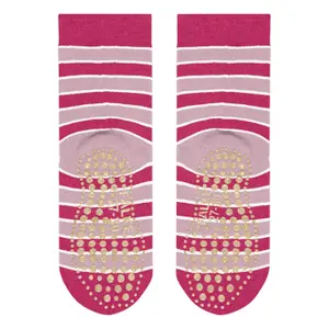 Sockor med noppor för bebisar Falke Simple Stripes image-4
