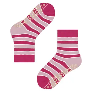 Sockor med noppor för bebisar Falke Simple Stripes image-3