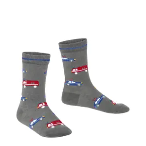 Children's socks Falke Police and Fire Cars image-1