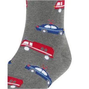 Children's socks Falke Police and Fire Cars image-4