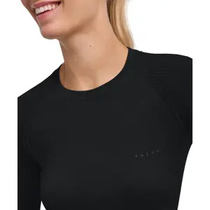 Dámský termoplný top s dlouhým rukávem Falke Wool-Tech Light image-3