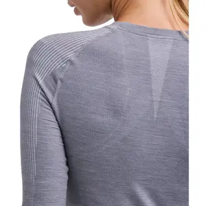 Dámský termoplný top s dlouhým rukávem Falke Wool-Tech Light image-4