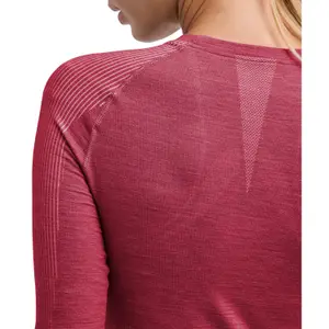 Dámský termoplný top s dlouhým rukávem Falke Wool-Tech Light image-4