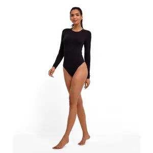 Cotton Bodysuit Women Falke Timeless image-2