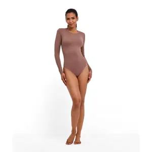 Cotton Bodysuit for Women Falke Timeless image-2