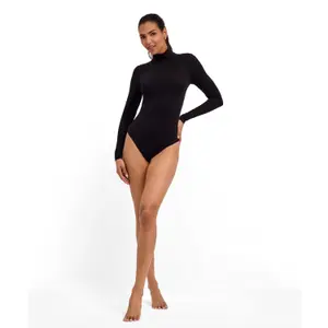 Women's High Neck Bodysuit Falke Timeless image-2