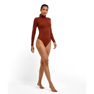 Damen Stehkragenbody Falke Timeless image-2