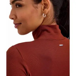 Damen Stehkragenbody Falke Timeless image-3