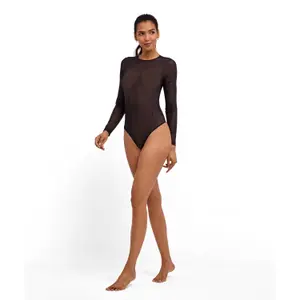 Women's round-neck bodysuit Falke Private image-2