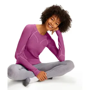 Dames-T-shirt met lange mouwen Falke Wool-tech image-2