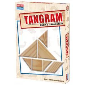 Wooden tangram game Falomir image-0