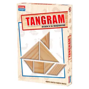 Wooden tangram game Falomir image-2