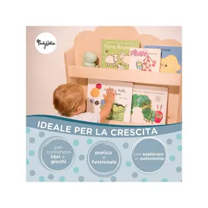 Biblioteka z frontowym otwarciem Family Nation Montessori Cloud image-2