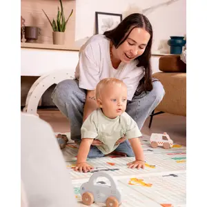 Pamisek do zabawy składany 2 w 1 Family Nation Montessori Dino Friends image-2