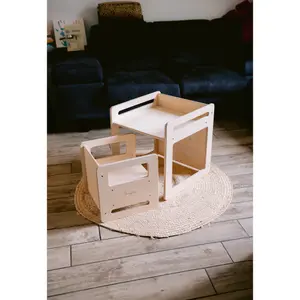 Stół i krzesło ewolucyjne Family Nation Montessori image-3