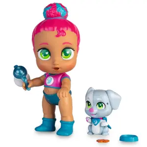 Doll with puppy assortment 3 models Famosa Super Cute 12 cm image-2