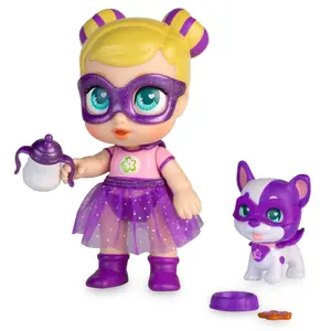 Doll with puppy assortment 3 models Famosa Super Cute 12 cm image-3