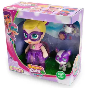 Doll with puppy assortment 3 models Famosa Super Cute 12 cm image-4