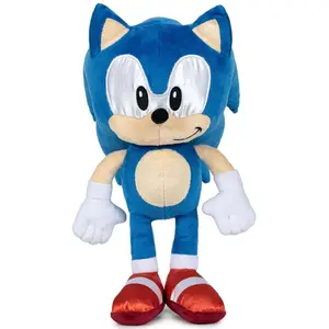 Sonic plush shiny slippers Famosa image-0
