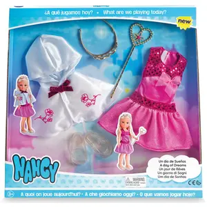 Set of 2 dresses for dolls with accessories Famosa Nancy image-0