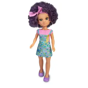 Doll 3 models Famosa Curly Power 43 cm image-2