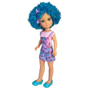 Doll 3 models Famosa Curly Power 43 cm image-3