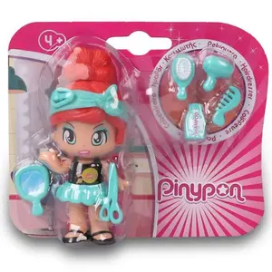 Figurine professions with accessories 4 models Famosa Pinypon image-1
