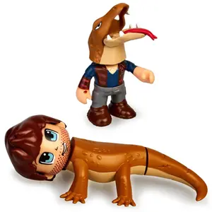 Figurine and big lizard Famosa Pinypon Action Wild image-2