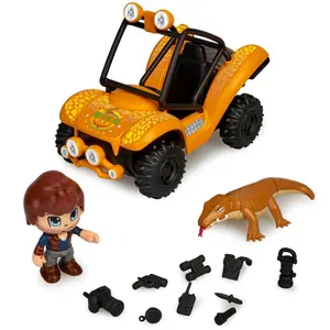 Figurine and big lizard Famosa Pinypon Action Wild image-4