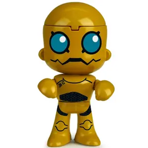 Set of 2 figures robot + mechanic Famosa Pinypon Action image-3