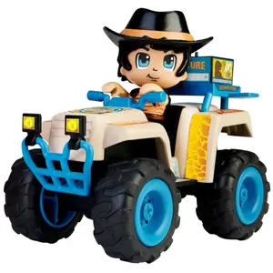 Quad with dinosaur Famosa Pinypon Action Wild image-3