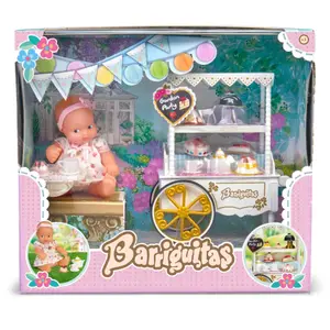 Carrello per bambole e snack Famosa image-3