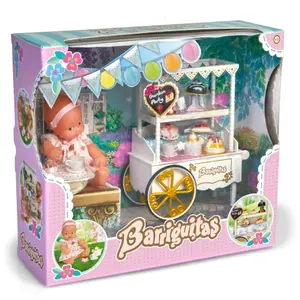 Carrello per bambole e snack Famosa image-4
