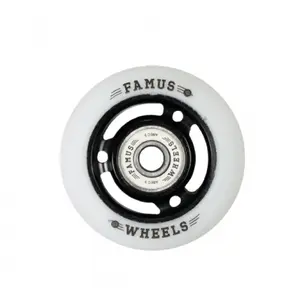 Pack of 4 roller wheels Famus Wheels 92A image-0