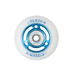 Pack of 4 roller wheels Famus Wheels 92A image-0