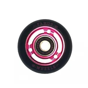 Pack of 4 roller wheels Famus Wheels 92A image-0