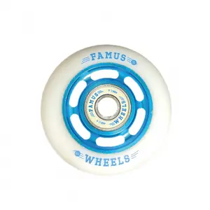 Pack of 4 roller wheels Famus Wheels 92A image-0